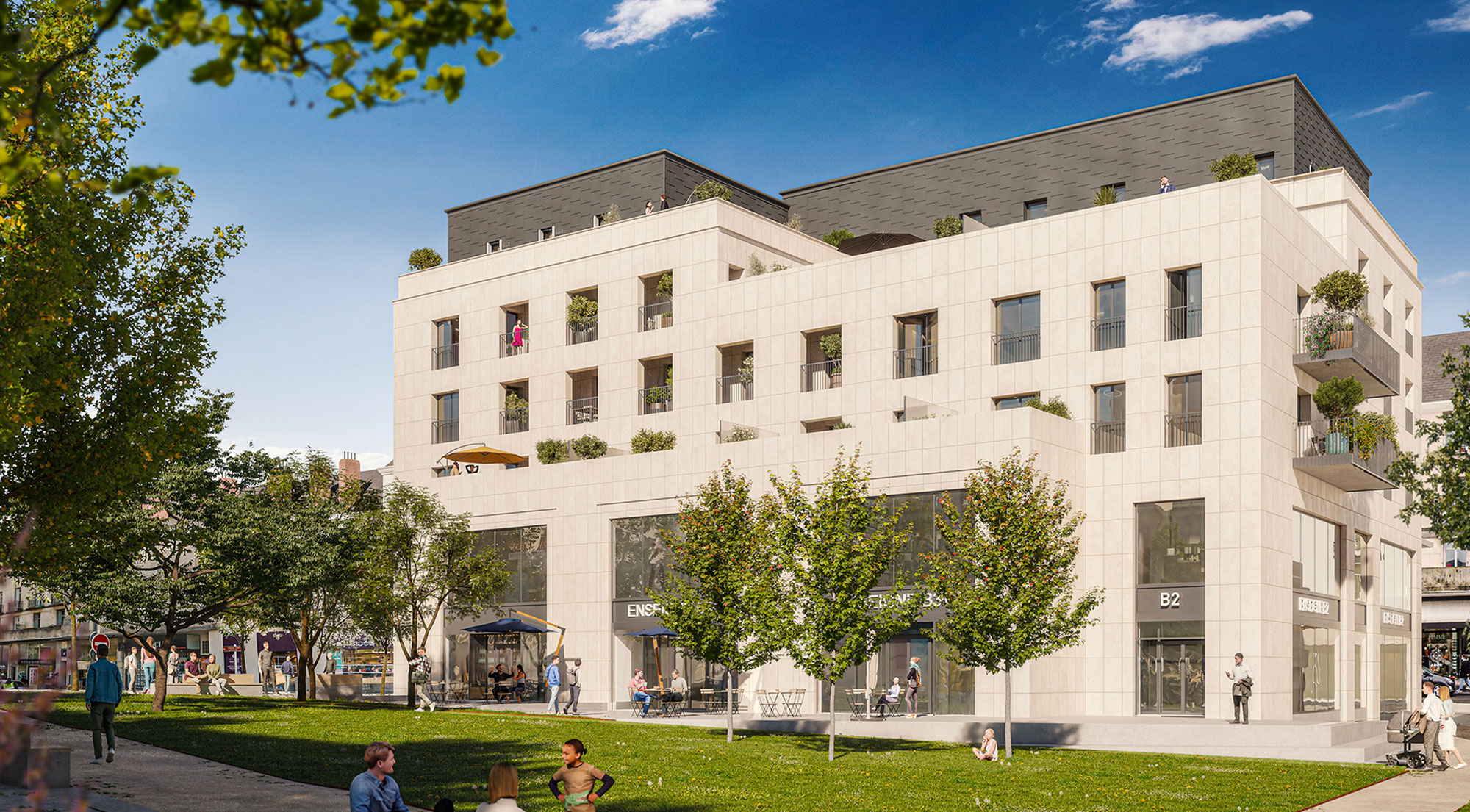 Appartement neuf en centre-ville de Tours