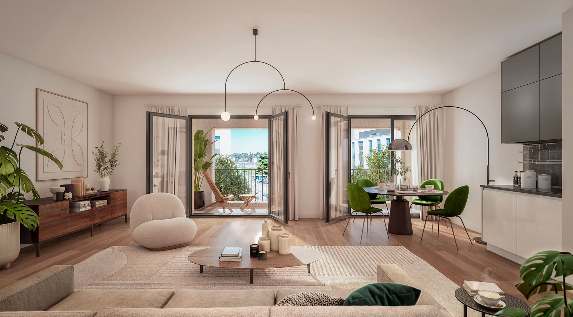 Appartement neuf en centre-ville de Tours